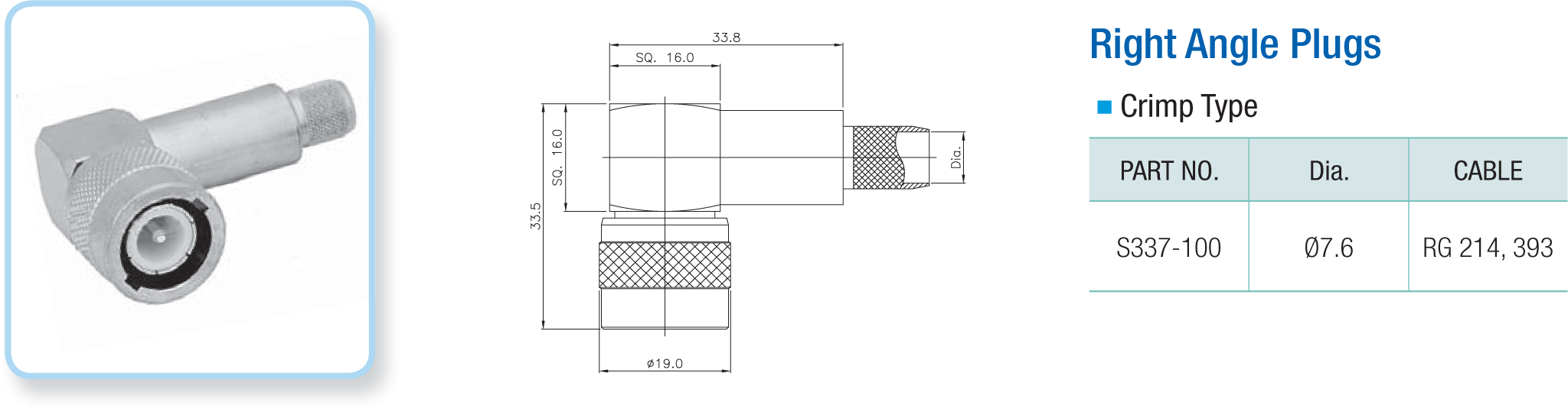C Coaxial Connectors