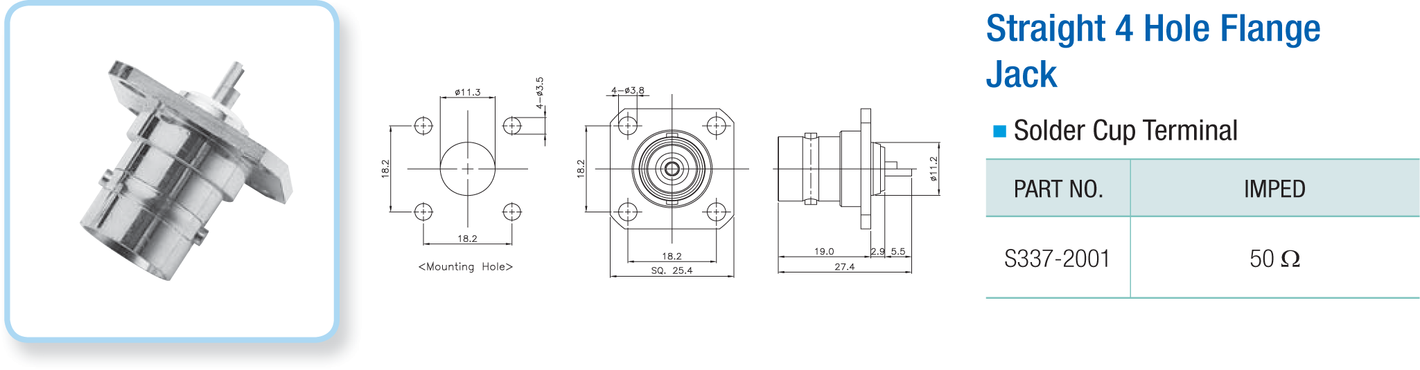 C Coaxial Connectors