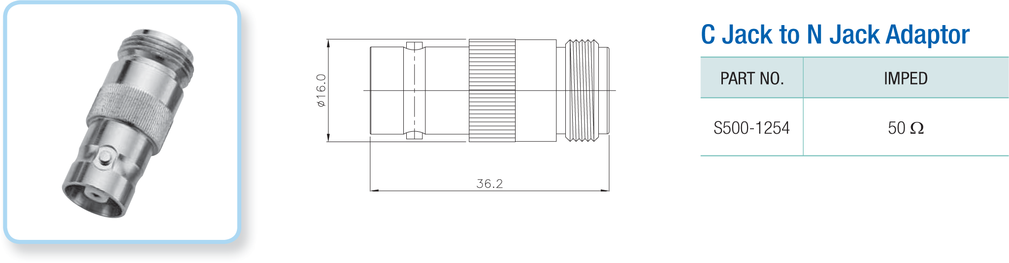 C Coaxial Connectors