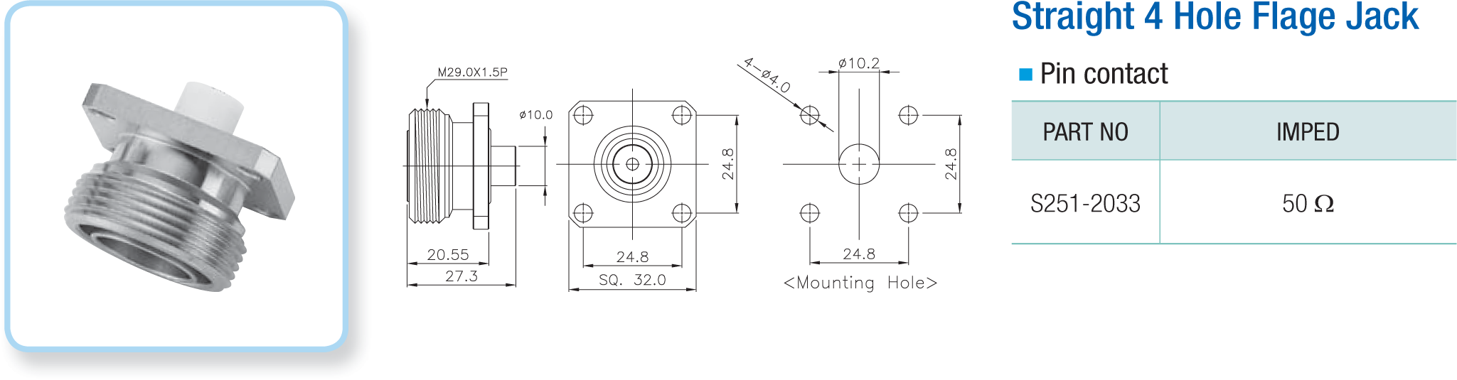 DIN 7/16 Connectors
