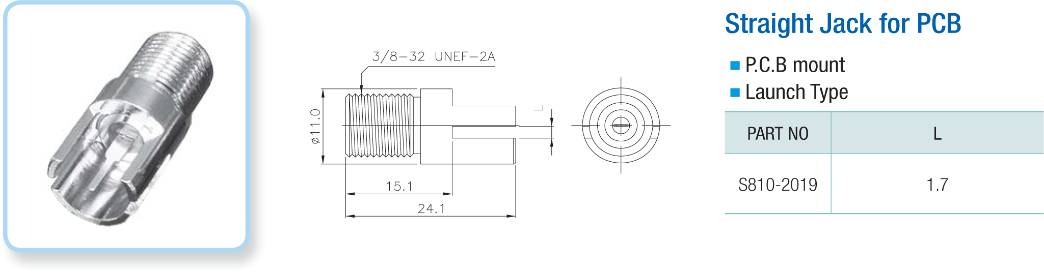F Coaxial Connectors