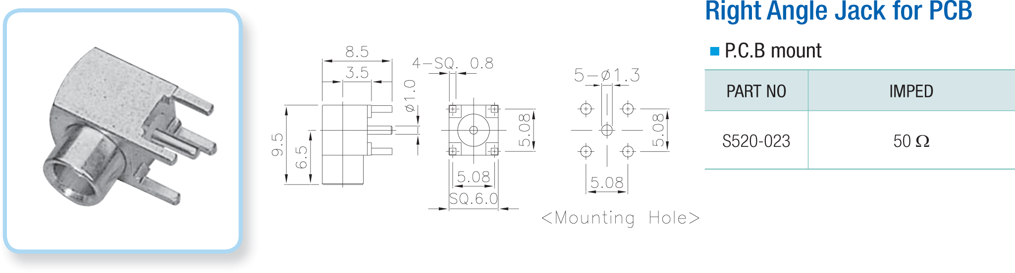 MCX Coaxial Connectors