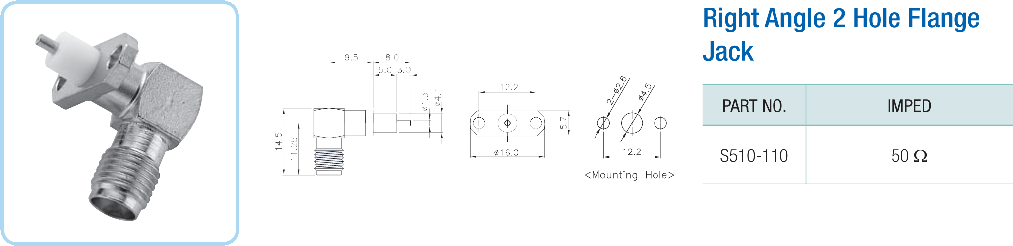 SMA Coaxial Connectors